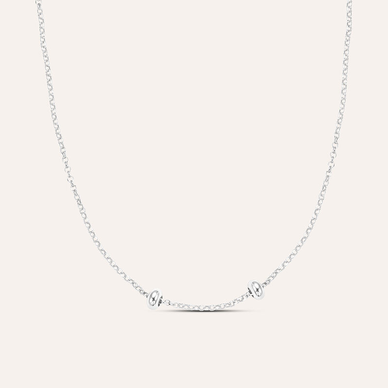 Catenina Love Beats Argento Rodiato - Spannringe Damen | OROVIVO