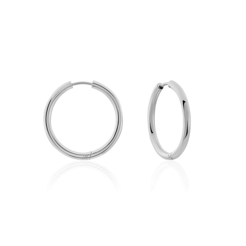 Damen Creolen Titan Scarlet - Creolen Damen | OROVIVO