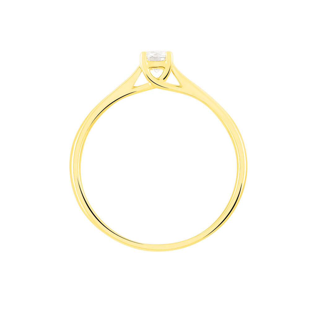 Damen Ring Gold 375 Diamant 0,26ct Victoria  - Verlobungsringe Damen | OROVIVO