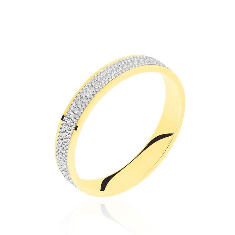 Alliance Lolita Ruban Plat Or Bicolore - Spannringe Damen | OROVIVO