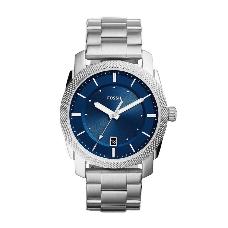 Montre Fossil Machine Bleu - Spannringe Herren | OROVIVO