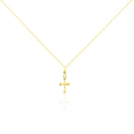 Halskette Gold 375 Kreuz - Ketten mit Anhänger Familie | OROVIVO