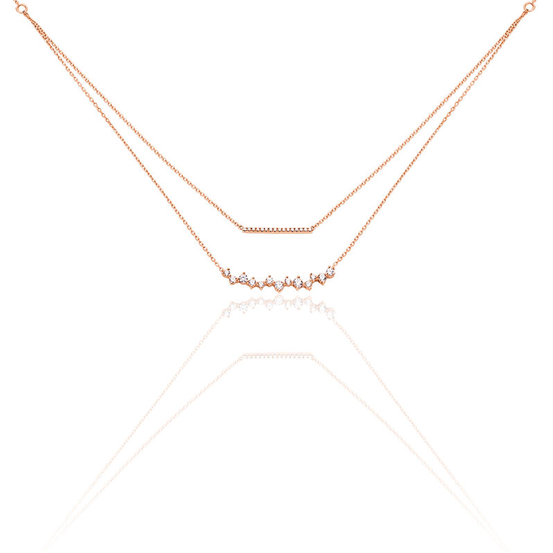 Collier Ando Or Rose Oxydes - Spannringe Damen | OROVIVO