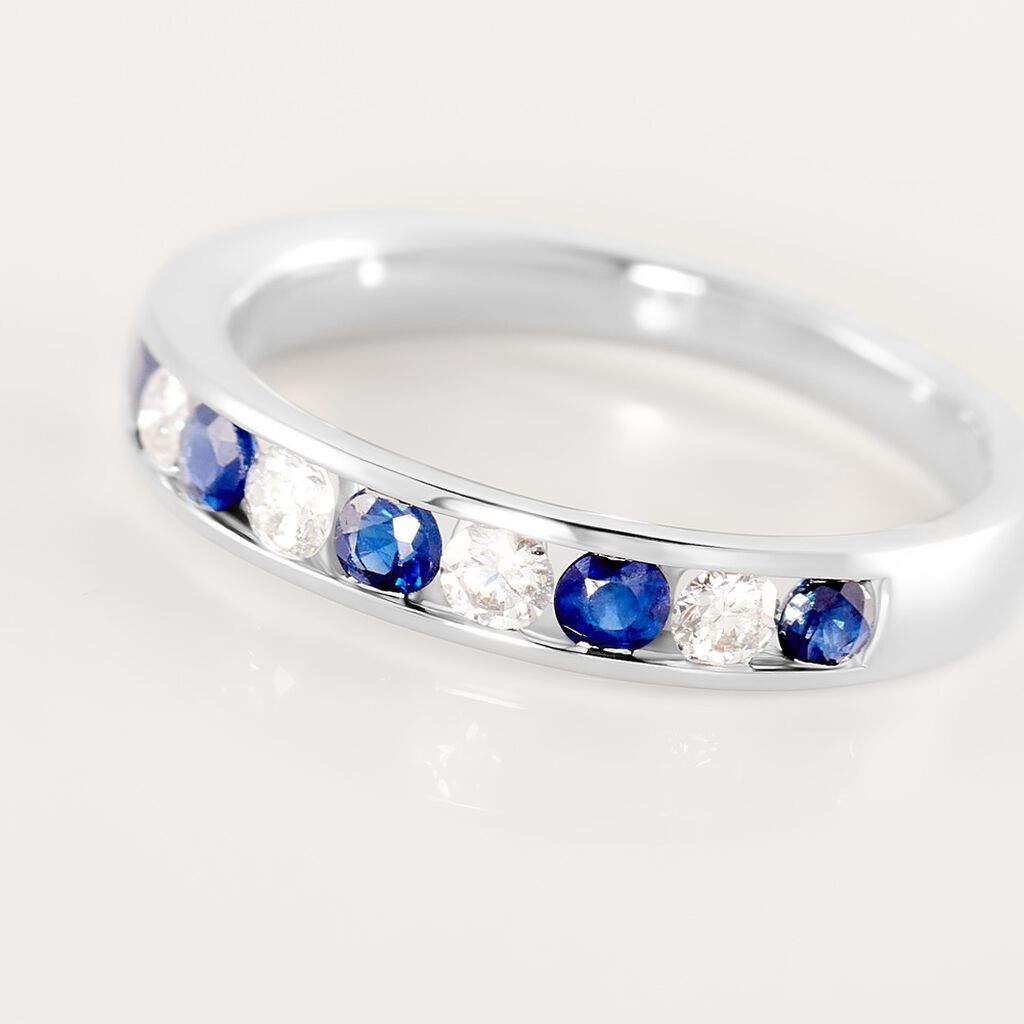 Carol Damen Ring Wei&szlig;gold 585 (14 Karat) Diamant Wei&szlig; 0,24 ct