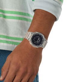 CASIO G-SHOCK Herrenuhr Classic Skeleton GA-2100SKE-7AER Quarz Digital - Analog-Digital Uhren Herren | OROVIVO