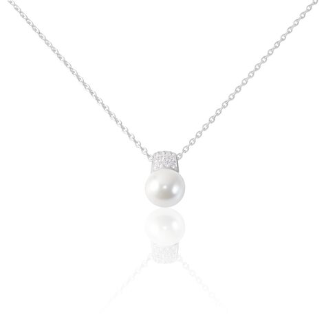 Damen Halskette Silber 925 Perle - Halsketten Damen | OROVIVO