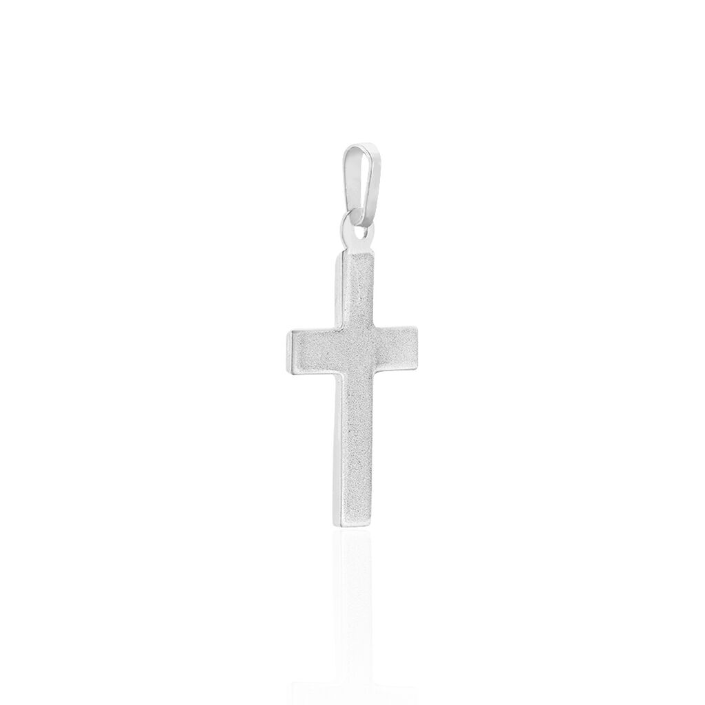 BARBARA KREUZ 2 Unisex Anh&auml;nger Silber 925 Religi&ouml;ses Kreuz