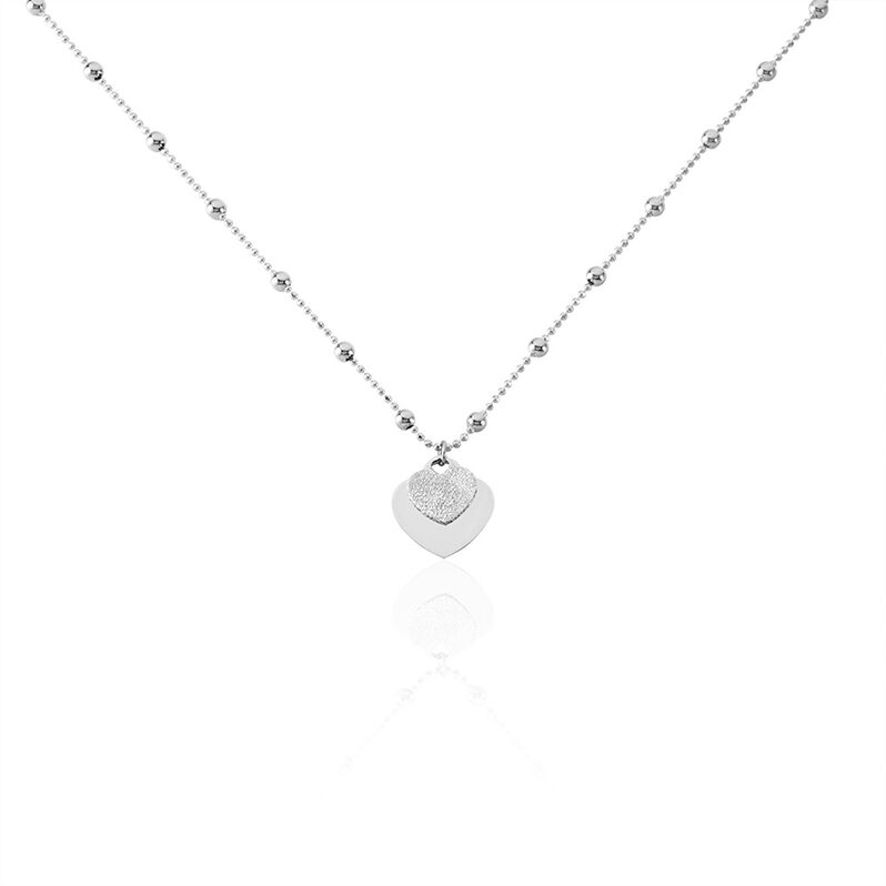 Collier Argent Blanc - Spannringe Damen | OROVIVO