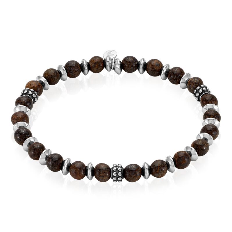 Bracelet Jourdan Brume Acier Gris - Spannringe Herren | OROVIVO