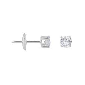 Ohrringe Weißgold 750 Synthetische Diamanten 0,76ct - Ohrstecker Damen | OROVIVO