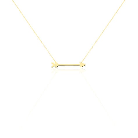 Damen Halskette Gold 375 Pfeil - Halsketten  | OROVIVO