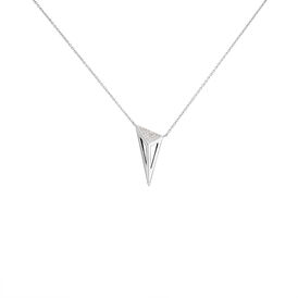 Damen Halskette Silber 925 Zirkonia Penka - Ketten mit Anhänger Damen | OROVIVO