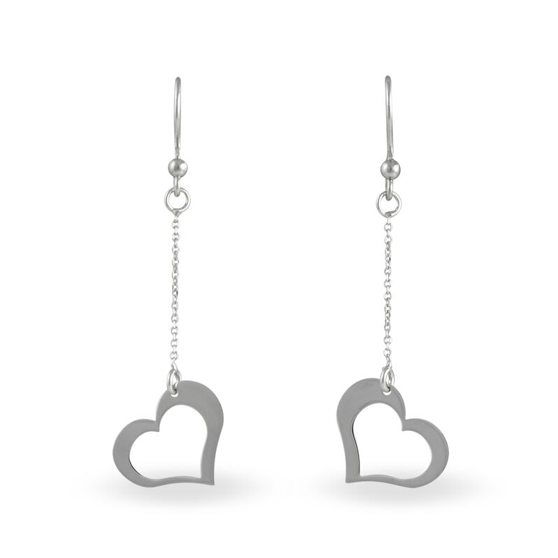 Boucles D'oreilles Pendantes Venise Argent Blanc - Spannringe Damen | OROVIVO