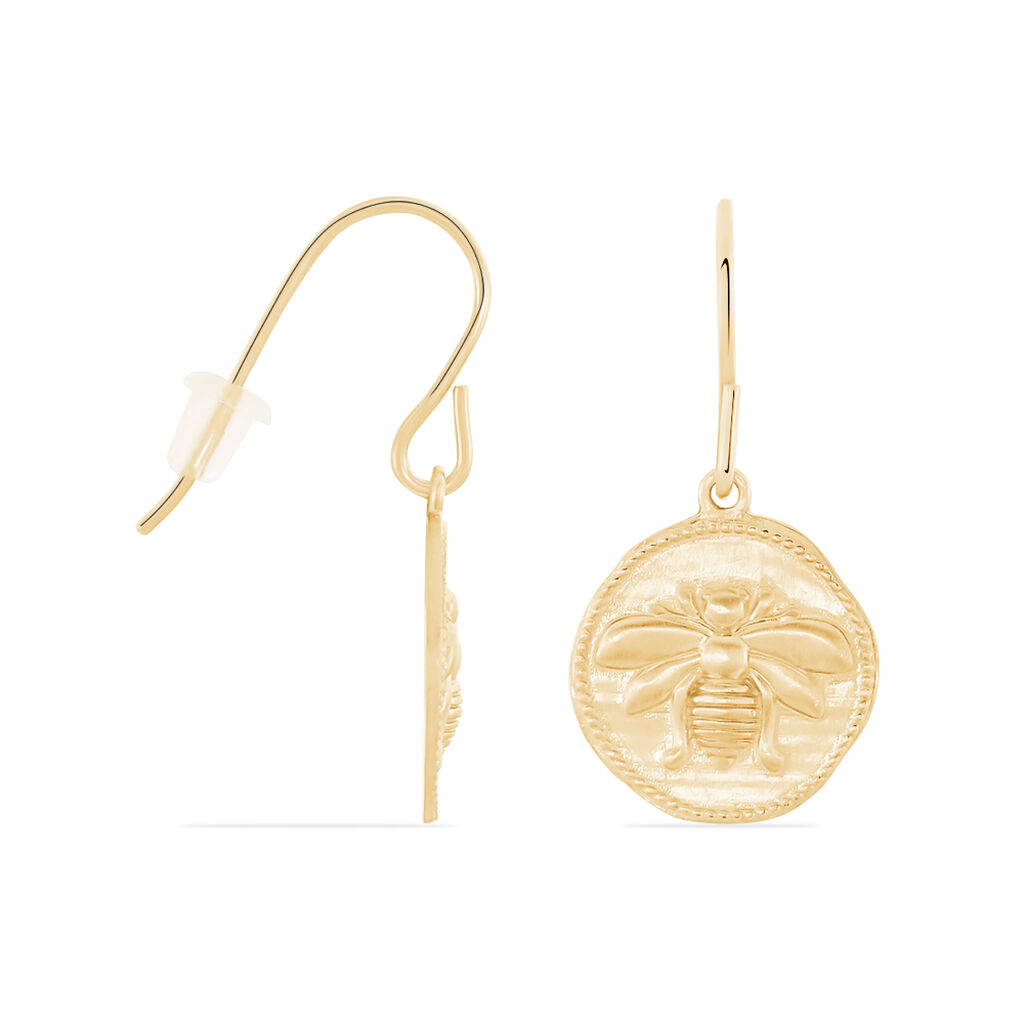 Boucles D'oreilles Plaque Or Ranya Penda - Spannringe Damen | OROVIVO