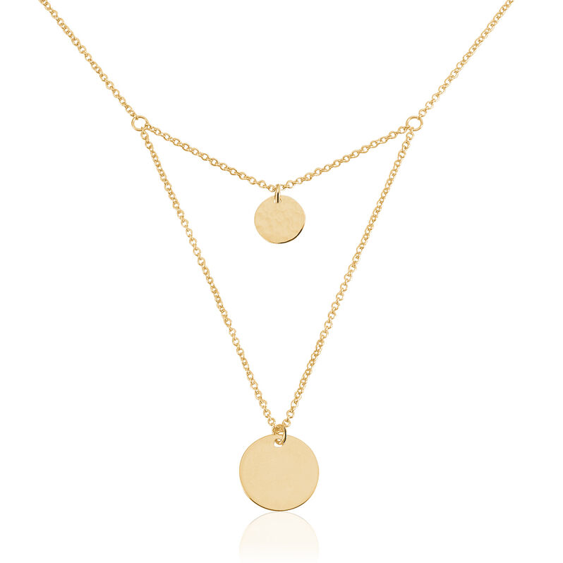 Collier Plaque Or Severin - Spannringe Damen | OROVIVO