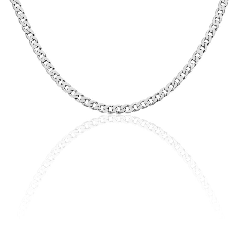 PANZER S 11 Unisex Kette Silber 925 B 5 mm - Halsketten Unisex | OROVIVO