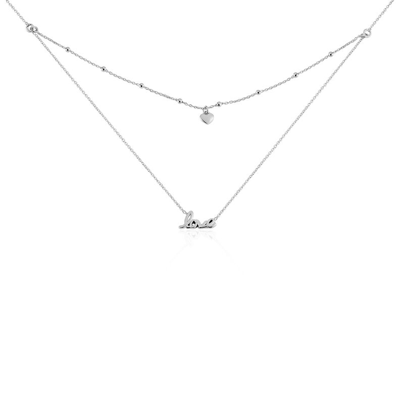 Collier Calvyn Argent Weiss - Spannringe Damen | OROVIVO