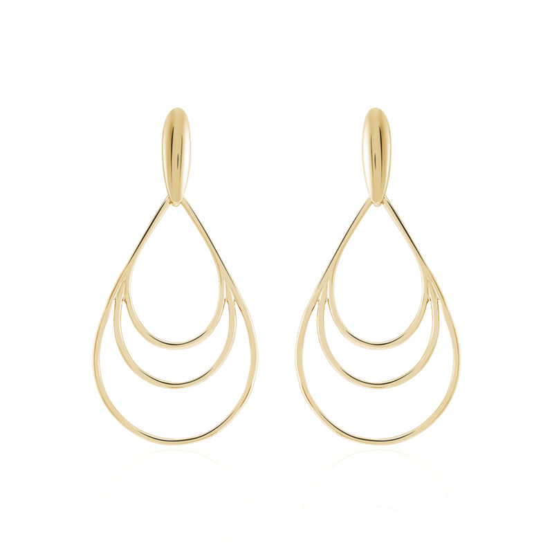 Boucles D'oreilles Plaqué Or - Spannringe Damen | OROVIVO