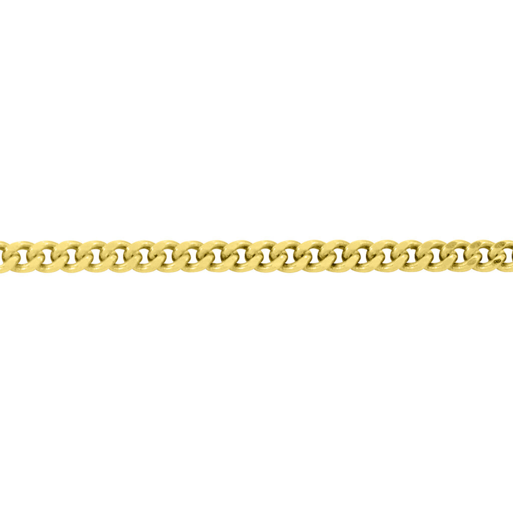 PANZER 1 Damen Kette Gold 375 (9 Karat) B 1,1 mm, Kette ohne Stein