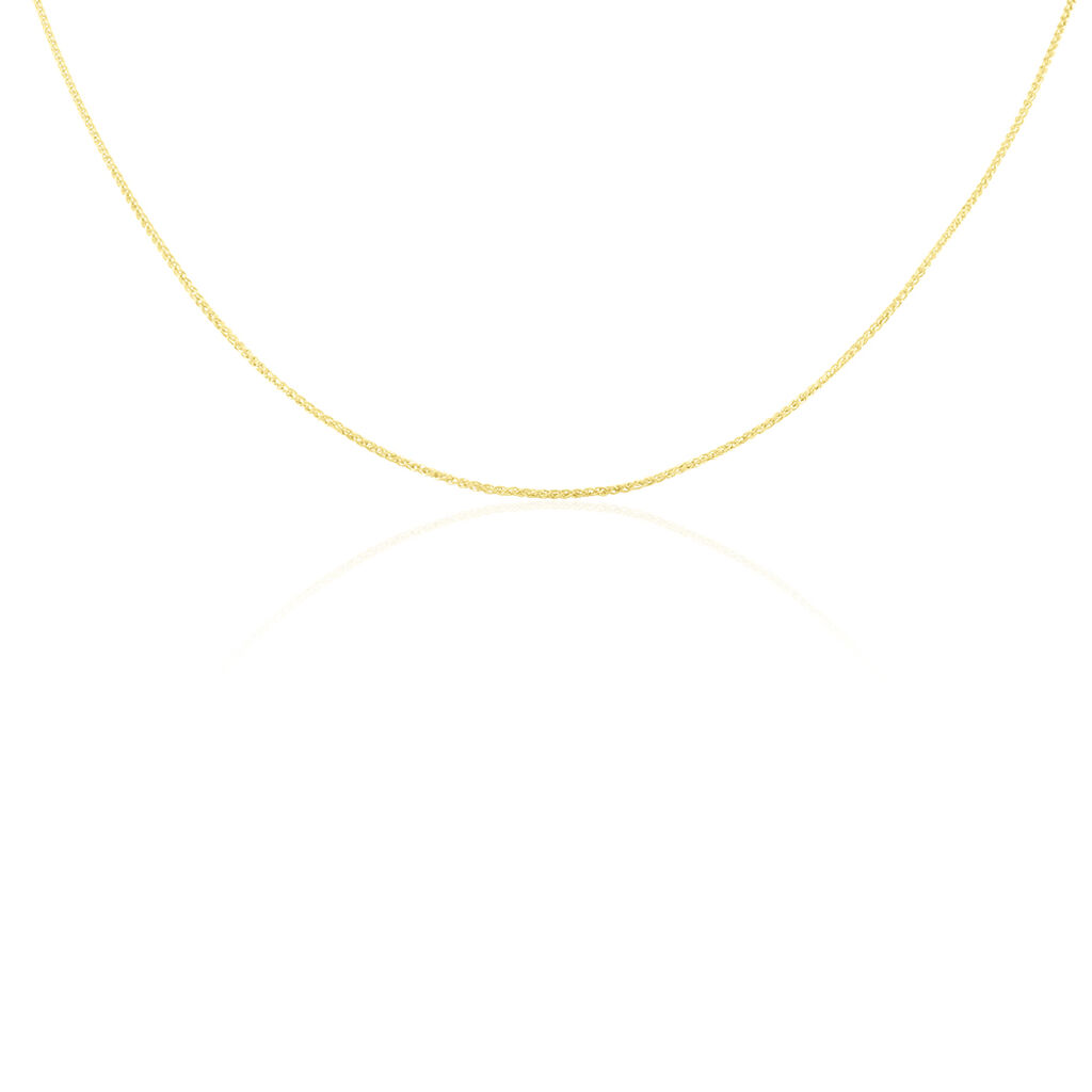 Damen Zopfkette Gold 375  - Halsketten Damen | OROVIVO