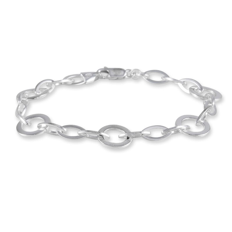 Bracelet Marylaae Argent Blanc - Spannringe Damen | OROVIVO