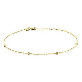 Damenarmband Gold 375 Zirkonia  - Armbänder Damen | OROVIVO