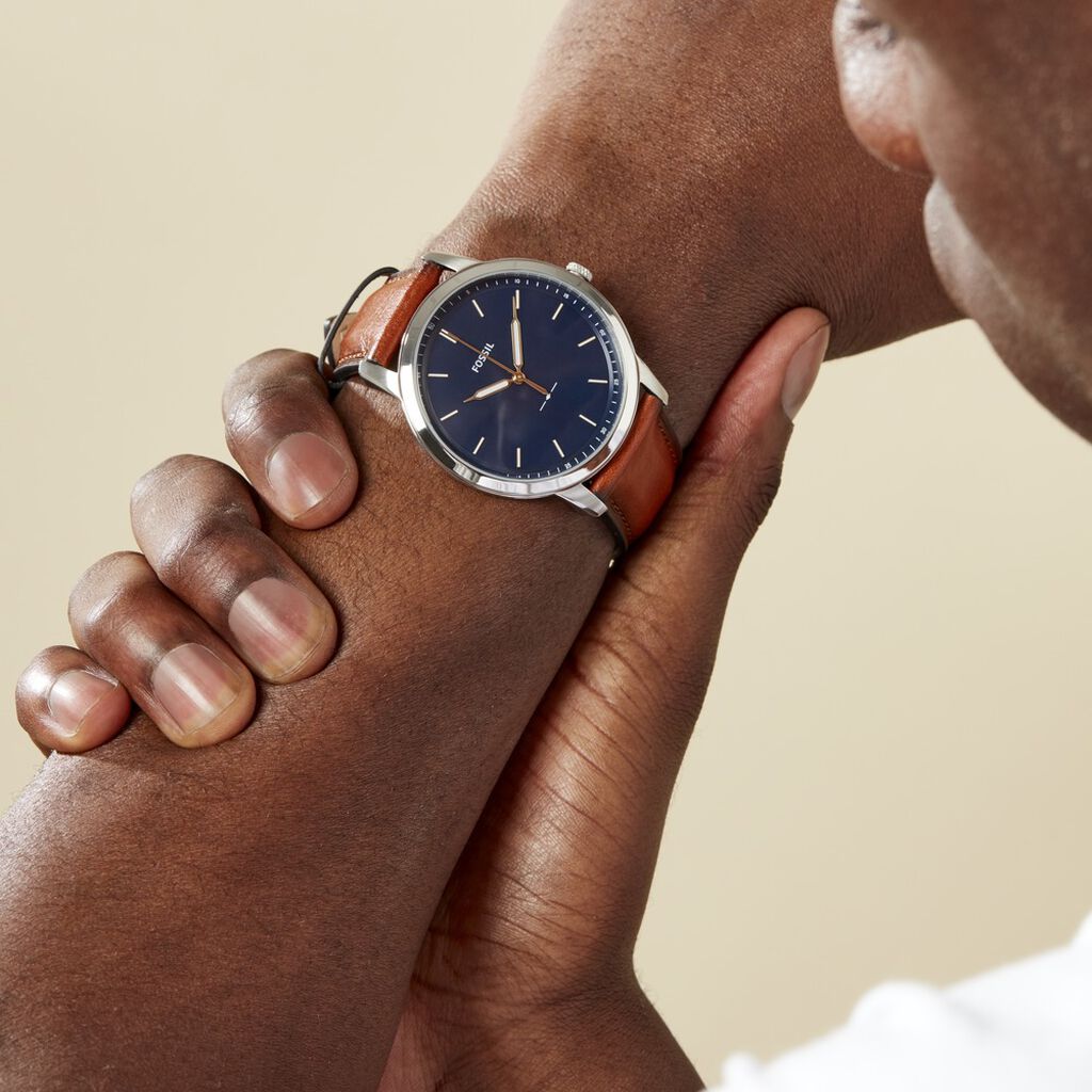Fossil Herrenuhr The Minimalist 3h Fs5304 Quarz - Analoguhren Herren | OROVIVO