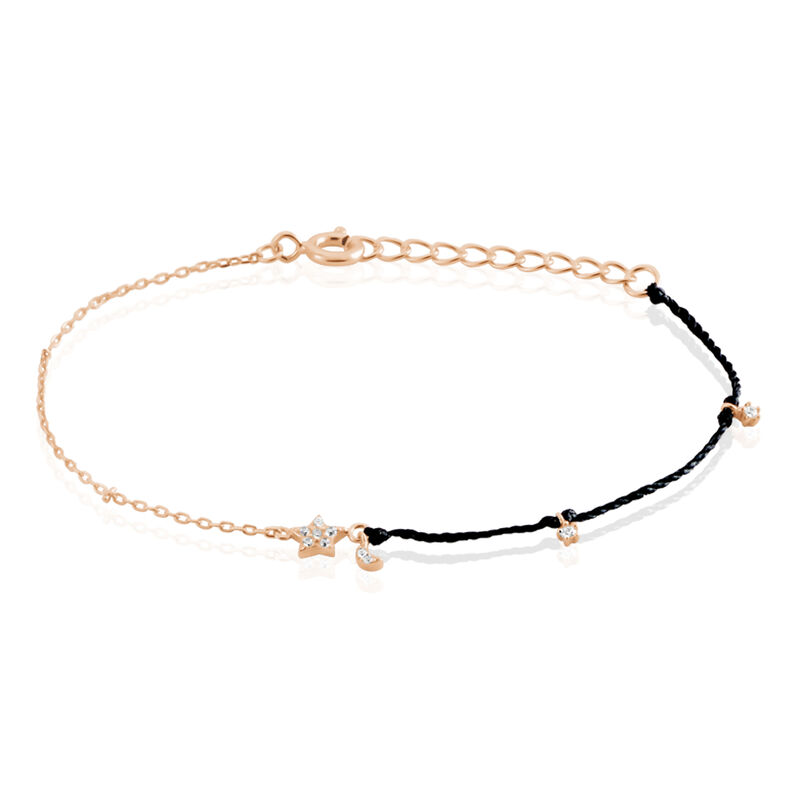 Bracelet Azranur Argent Rose Oxyde De Zirconium - Spannringe Damen | OROVIVO