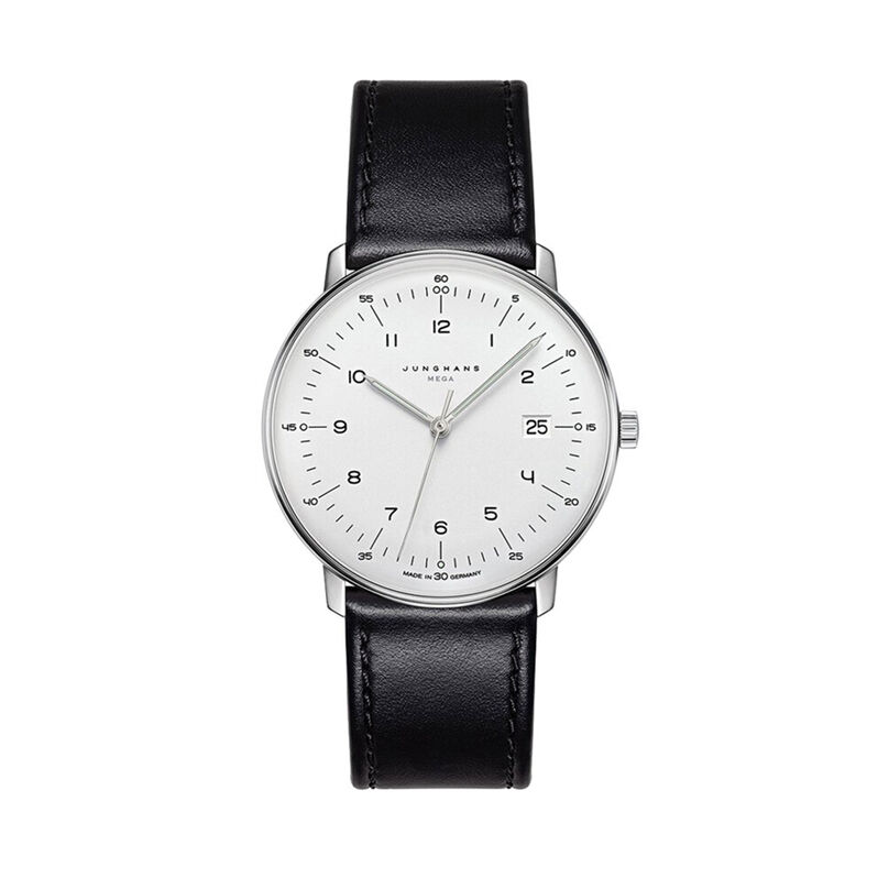 JUNGHANS Herrenuhr Mega Max Bill 58/4820.02 Quarz - Armbanduhren Herren | OROVIVO