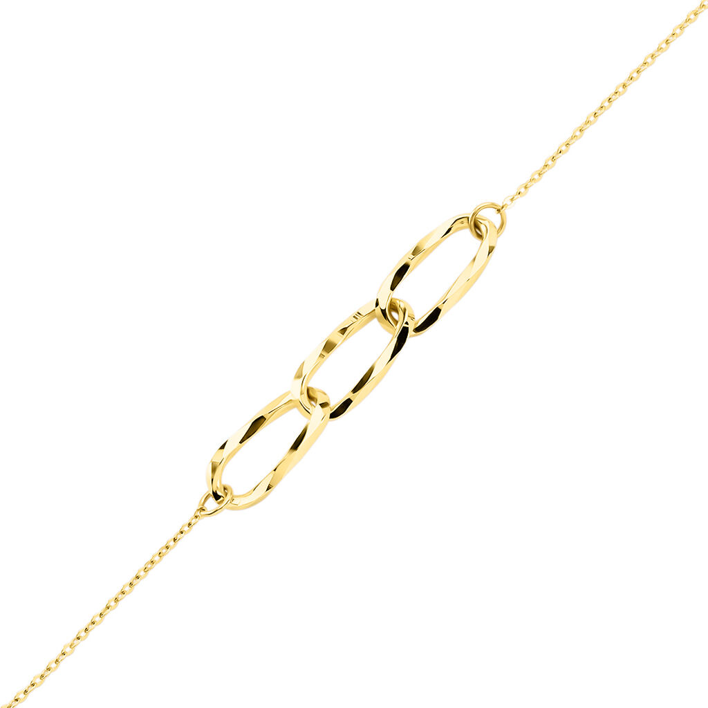 Damen Armband Gold 585 Ovalo 1,9cm - Armbänder Damen | OROVIVO