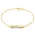 FIGARO ID Unisex ID Armband Gold 375 (9 Karat) B 1,9 mm