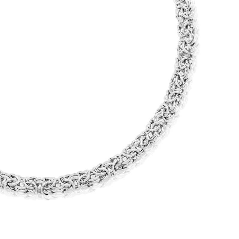 Damen Kette Silber 925 Quinn 4,5cm 100mm - Sale Damen | OROVIVO