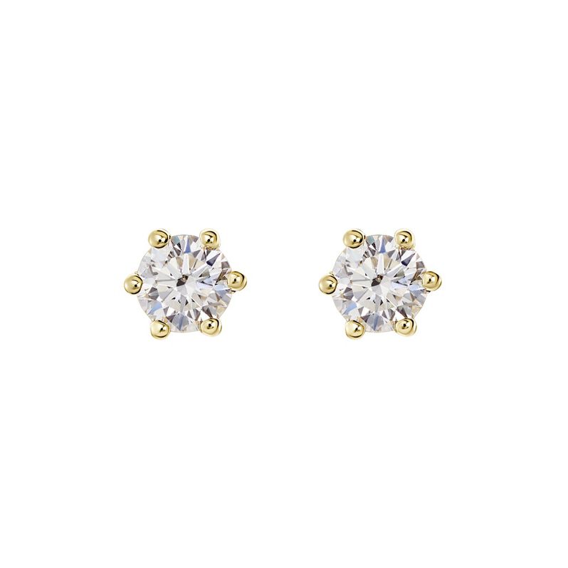Damen Ohrstecker Gold 750 Diamant 0,52ct Monopoli  - Ohrstecker Damen | OROVIVO