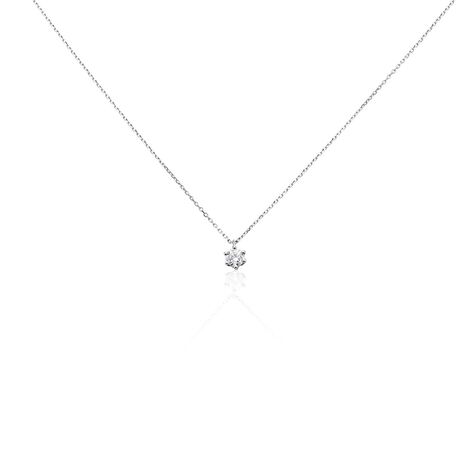 Damen Collier Weißgold 750 Diamant 0,52ct Monopoli - Halsketten Damen | OROVIVO