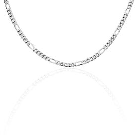 Unisex Figarokette Silber 925 55cm - Ketten ohne Anhänger Unisex | OROVIVO