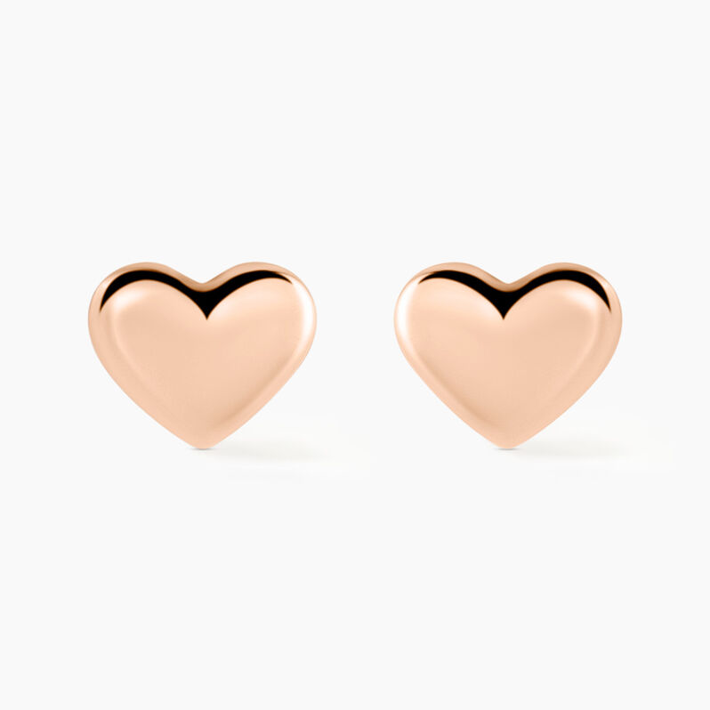 Boucles D'oreilles Puces Lison Or Rose - Spannringe Kinder | OROVIVO