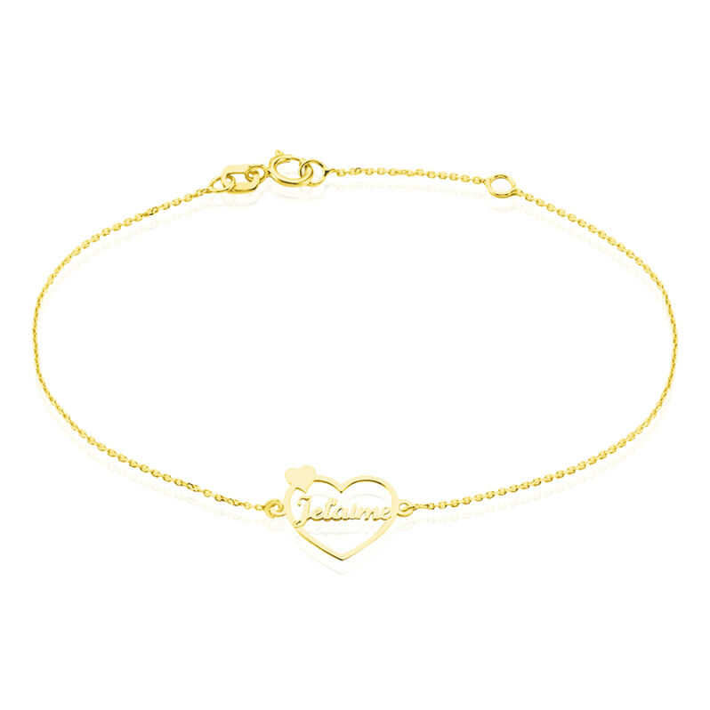 Bracelet Or Jaune Edouardina - Spannringe Damen | OROVIVO
