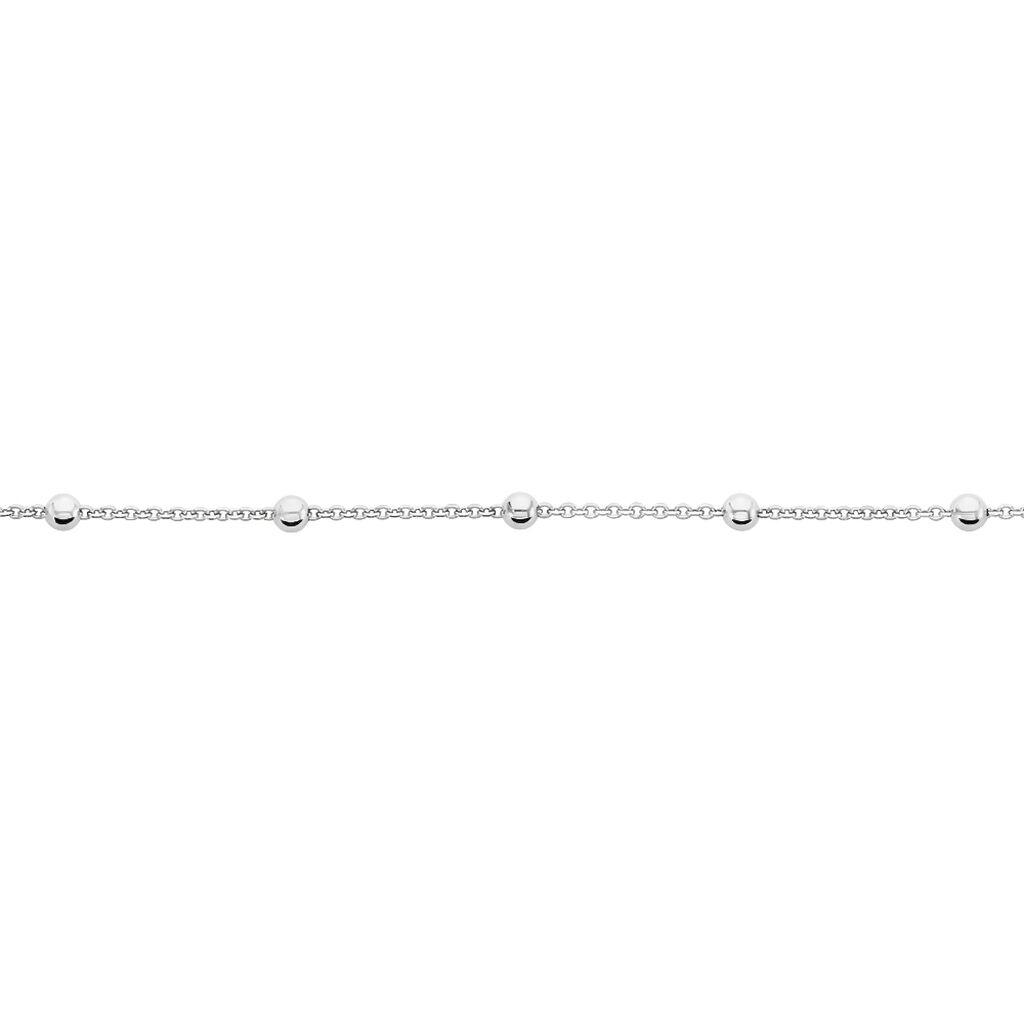 Damen Fußkettchen Silber 925 Kugeln - Fußketten Damen | OROVIVO