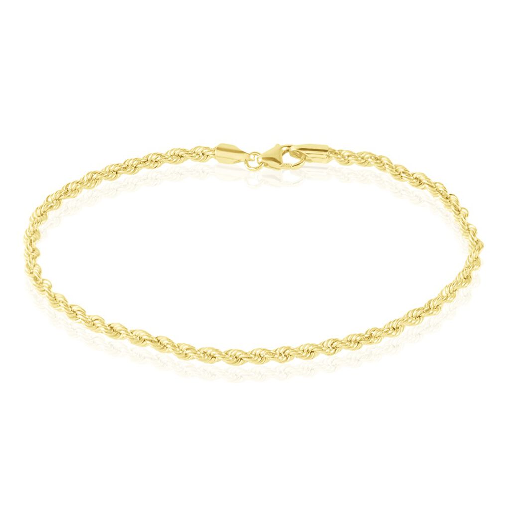 KORDEL Damen Armkette Gold 375 (9 Karat) B 2,7 mm, Armkette ohne Stein