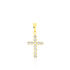 Kreuz Anhänger Gold 585 Zirkonia Jamina - Kreuzanhänger Familie | OROVIVO