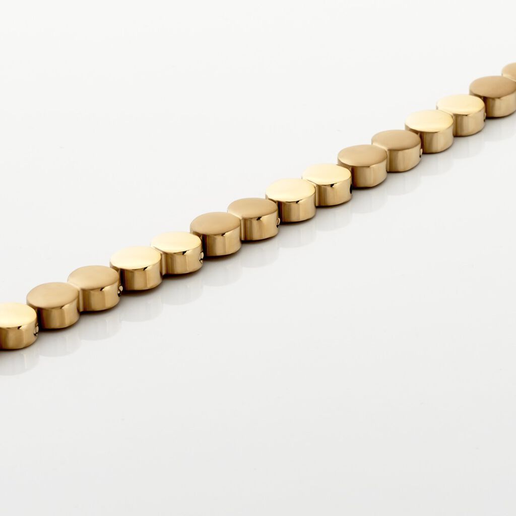 ILSE Damen Collier Titan vergoldet B 4,9 mm