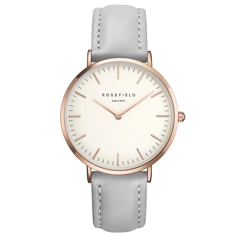 Montre Rosefield The Bowery Blanc - Spannringe Damen | OROVIVO