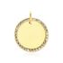Anh&auml;nger Gold 375 gravierbar Zirkonia Kreis Cassy