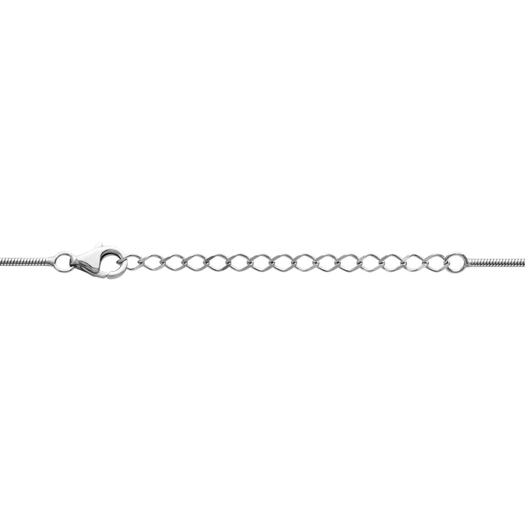 Damen Collier Silber 925 Zirkonia Flora - Halsketten Damen | OROVIVO