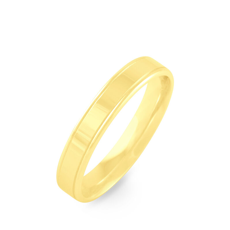 Alliance Beatrice Ruban Plat Or Jaune - Spannringe Familie | OROVIVO