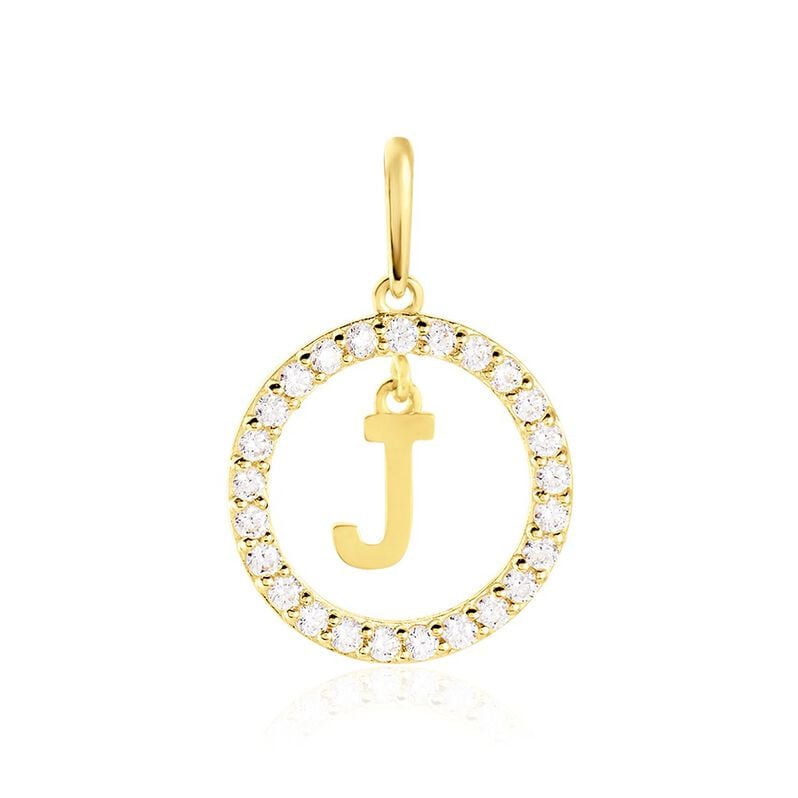 Pendentif Gabe Or Jaune Oxyde De Zirconium - Spannringe Damen | OROVIVO