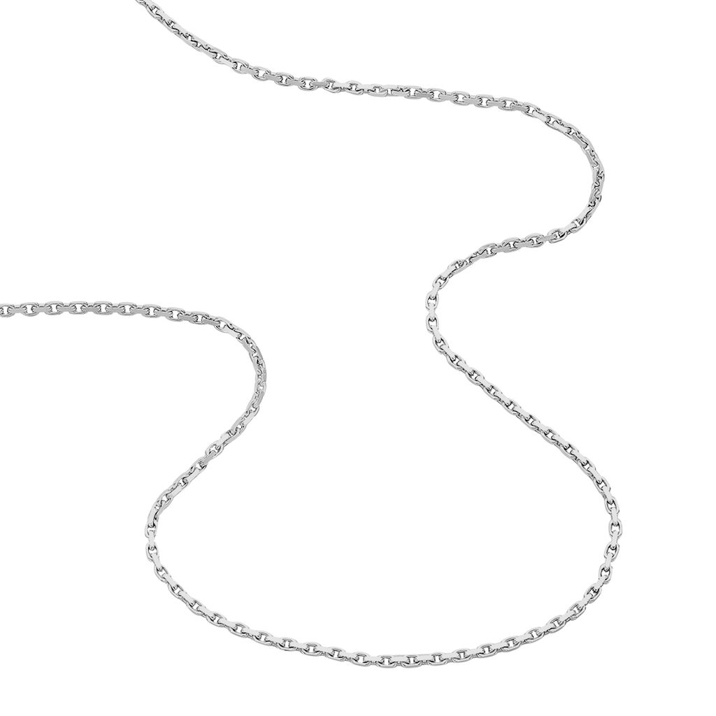 Unisex Ankerkette Silber 925 Diamantiert  - Halsketten Unisex | OROVIVO