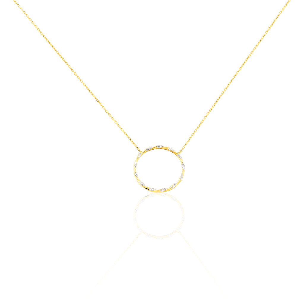 Collier Kelly Or Jaune Diamant - Spannringe Damen | OROVIVO
