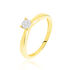 GRACE Damen Ring Gold 375 (9 Karat) Diamant Wei&szlig; 0,07 ct