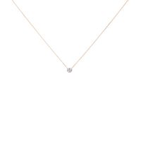Damen Halskette Roségold 375 Zirkonia Bina